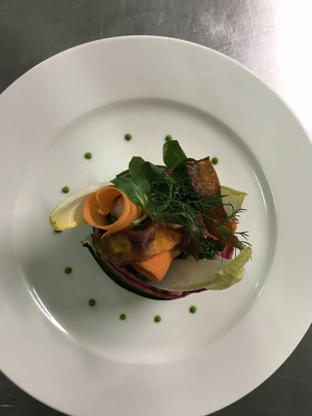 entrée assiète